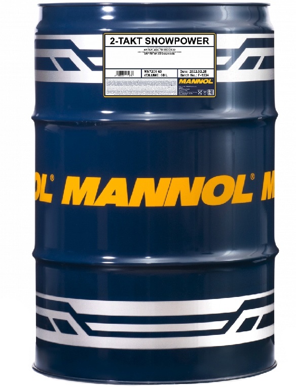Ulei de motor Mannol 2-Takt Snowpower 7201 60L