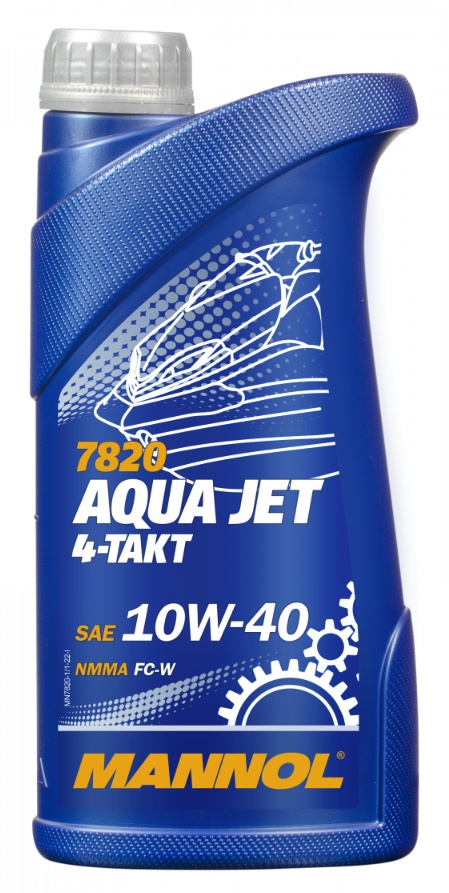 Моторное масло Mannol 4-Takt Aqua Jet 10W-40 7820 1L Metal