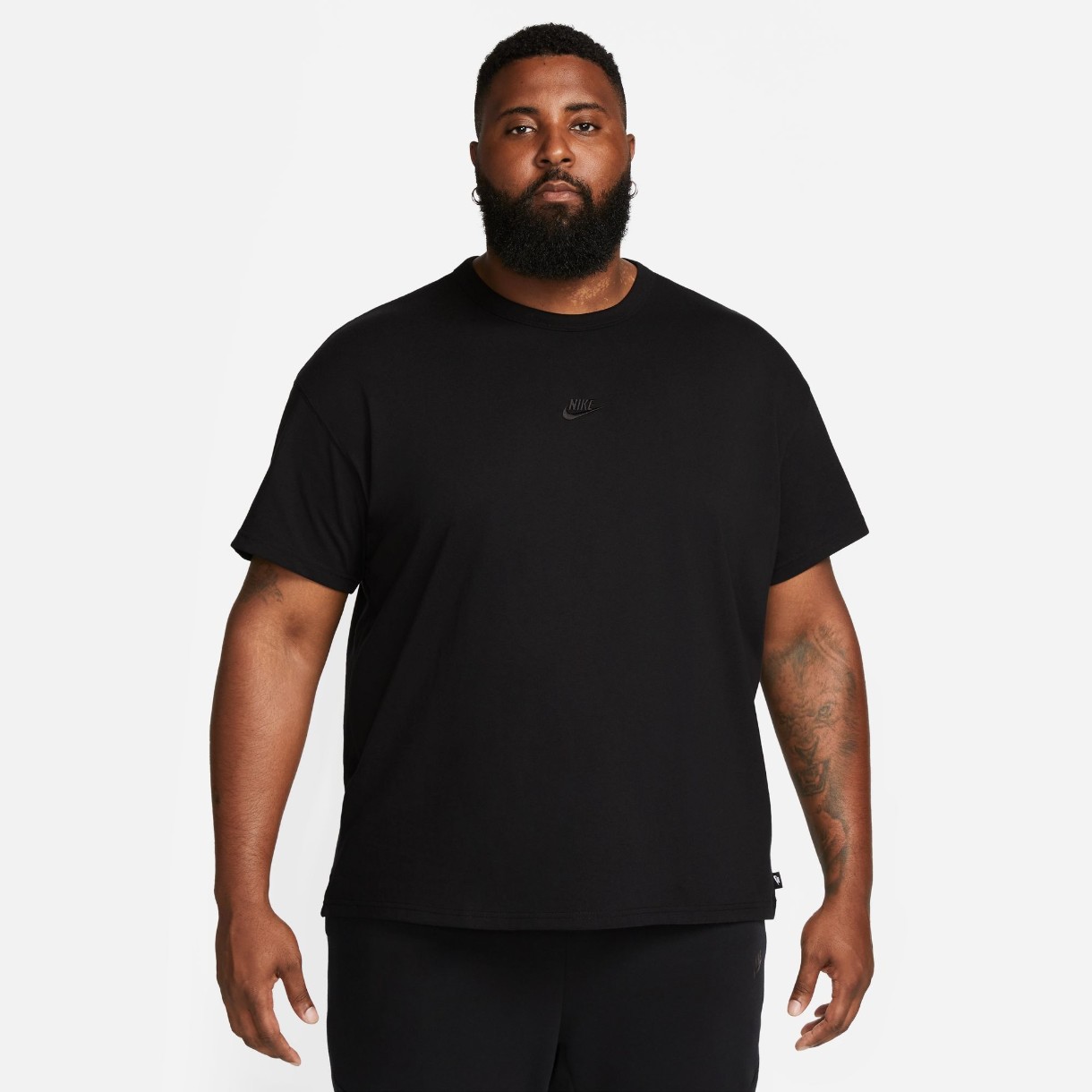 Мужская футболка Nike M Sportswear Premium Essentials Black, s.XXL