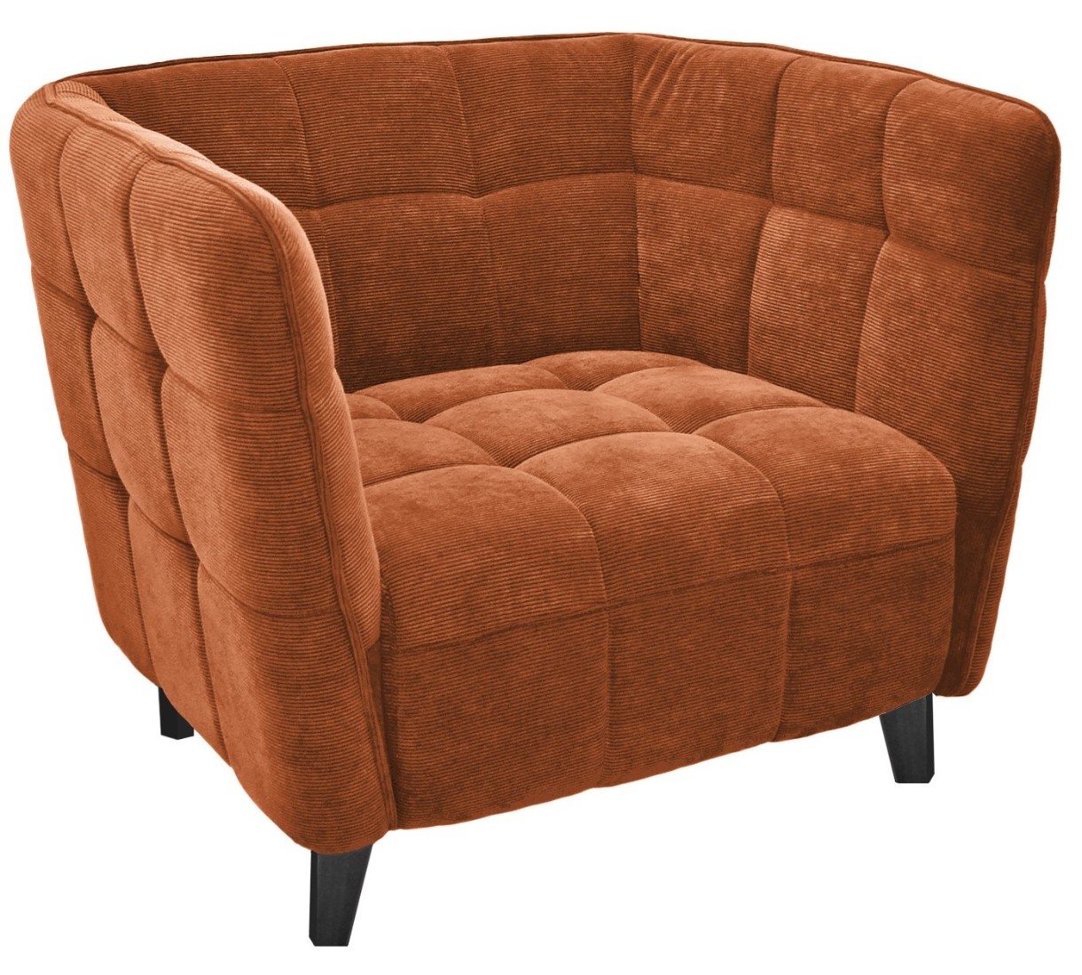Кресло Deco W310G Velvet Orange