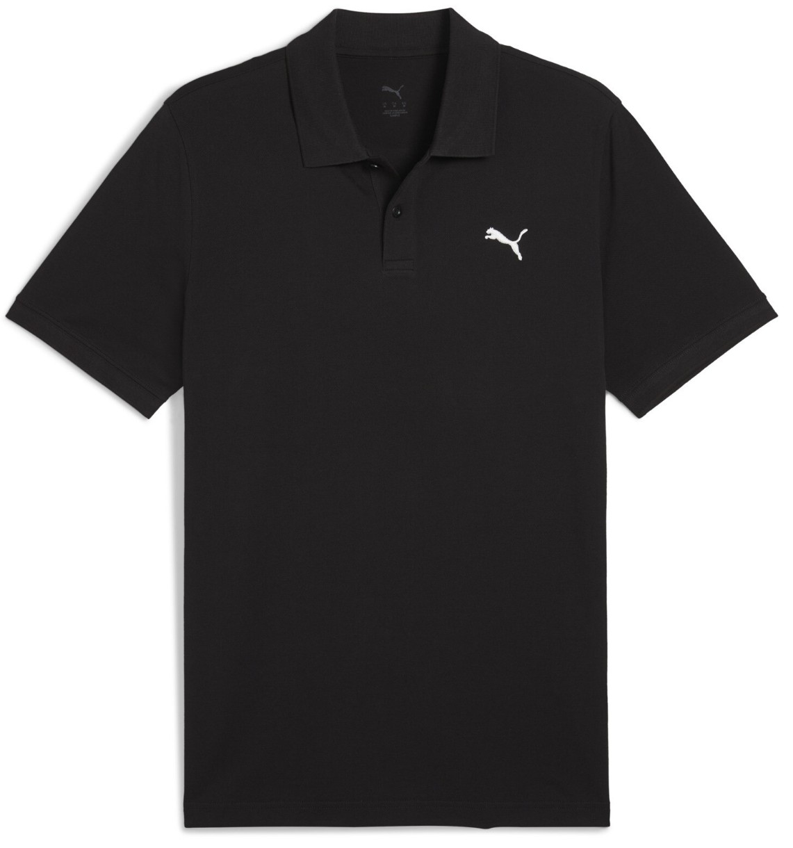 Polo Puma Ess Small Logo Pique Polo Puma Black, s.XXL