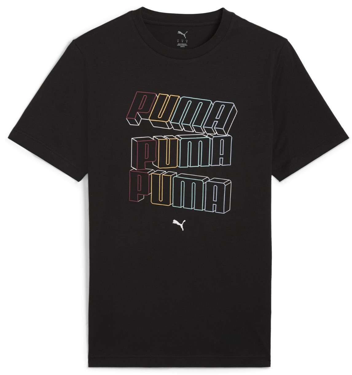 Tricou bărbătesc Puma Ess Logo Lab Hog Tee Puma Black, s.XXL