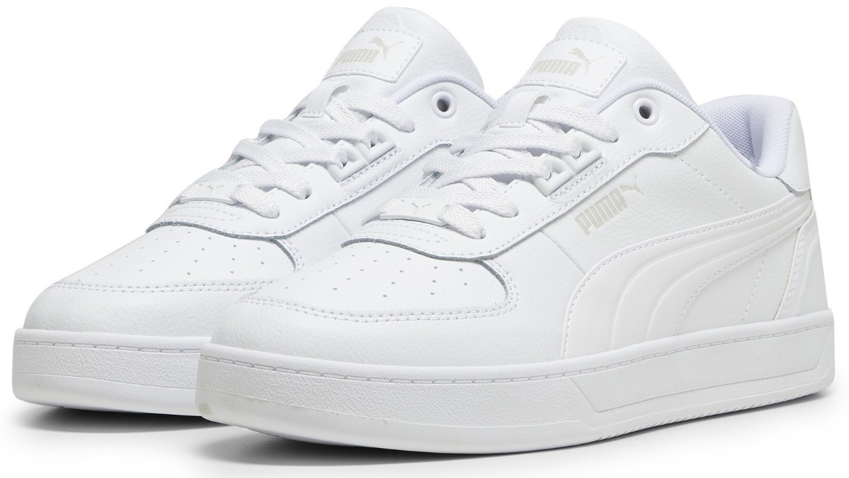 Кеды детские Puma Caven 2.0 Lux Puma White/Cool Light Gray, s.37.5