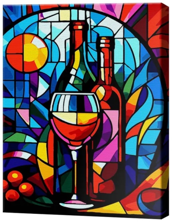 Картина по номерам Art Gallery Econom Витраж GX46474