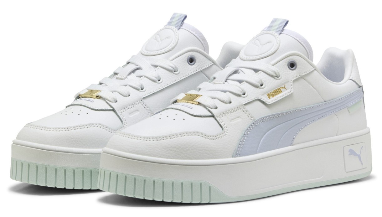 Ghete pentru dame Puma Carina Street Lux Puma White/Cool Weather/Gold, s.38