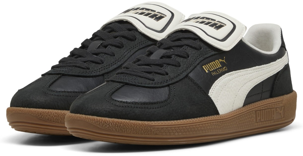Ghete pentru bărbați Puma Palermo Premium Puma Black/White, s.46
