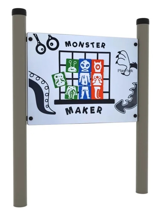 Интерактивное пано PlayPark Puzzle Monster