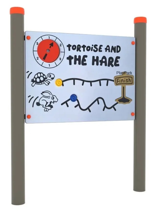 Panou interactiv PlayPark Tortoise and the Hare