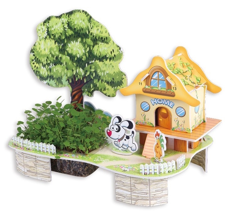 Puzzle 3D-constructor Zilipoo House-full cup (M-005)