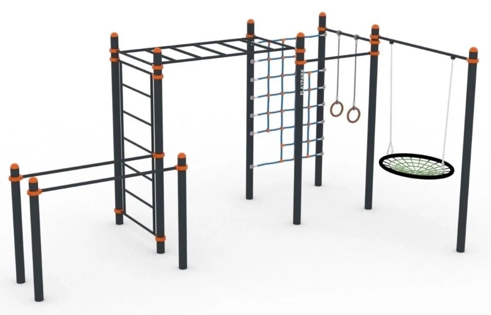 Уличный спортивный тренажер PlayPark Workout KIDS C-103