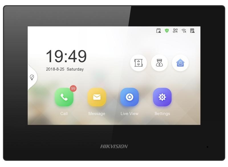 Videointerfon Hikvision DS-KH6320-LE1 Black