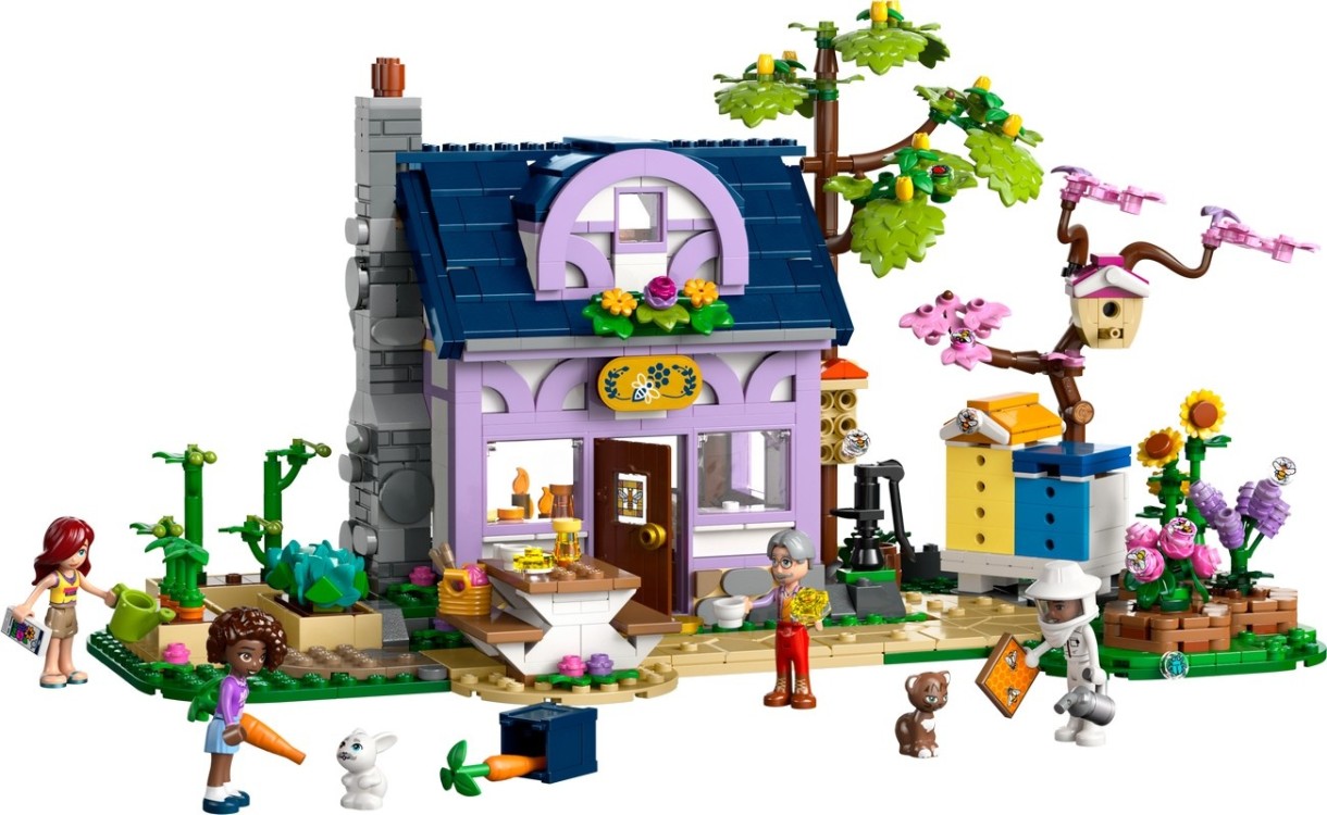 Set de construcție Lego Friends: Beekeeper's House & Flower Garden 42669