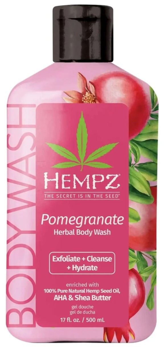 Gel de duș Hempz Pomegranate Herbal Body Wash 500ml
