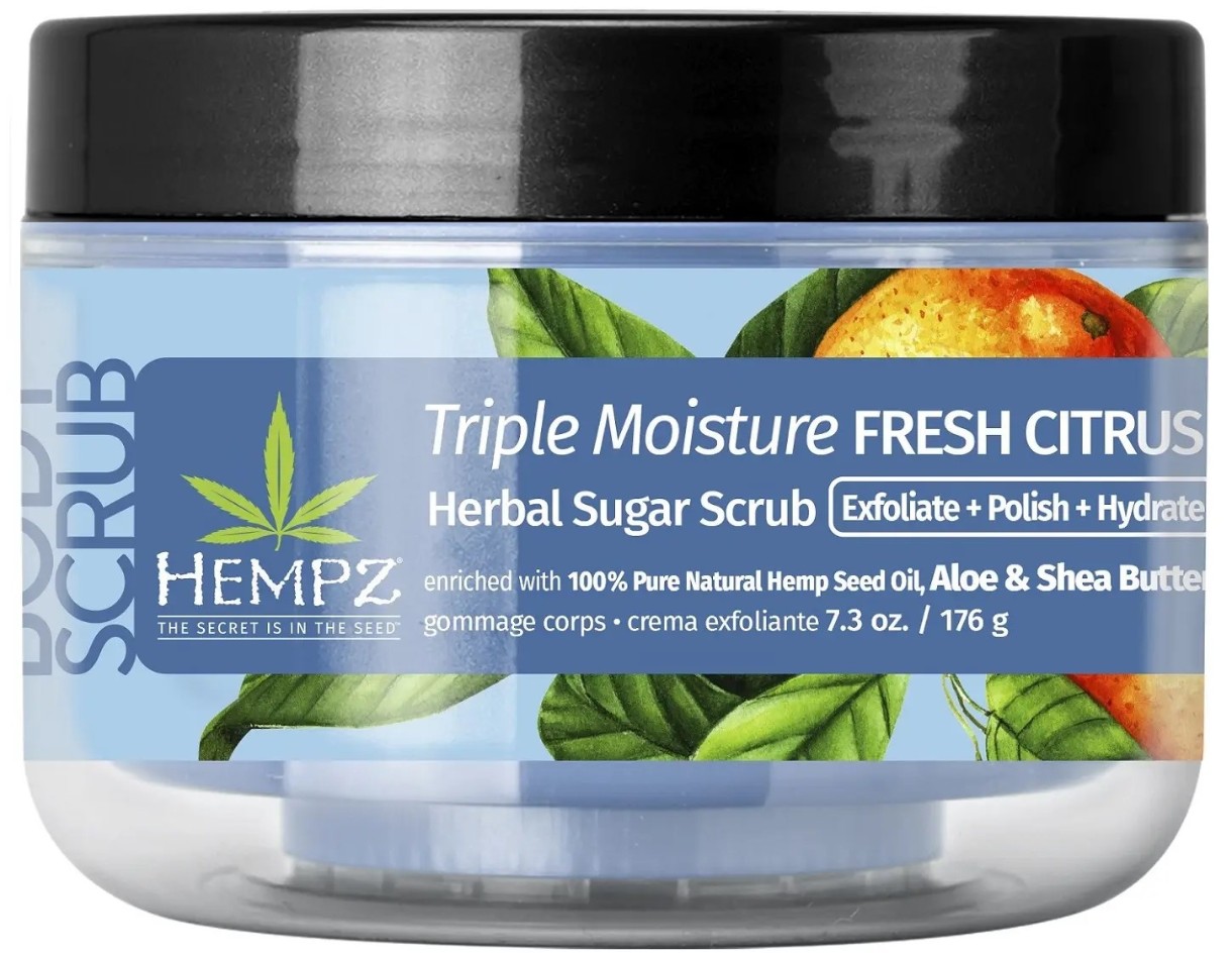 Скраб для тела Hempz Triple Moisture Herbal Sugar Scrub 176g
