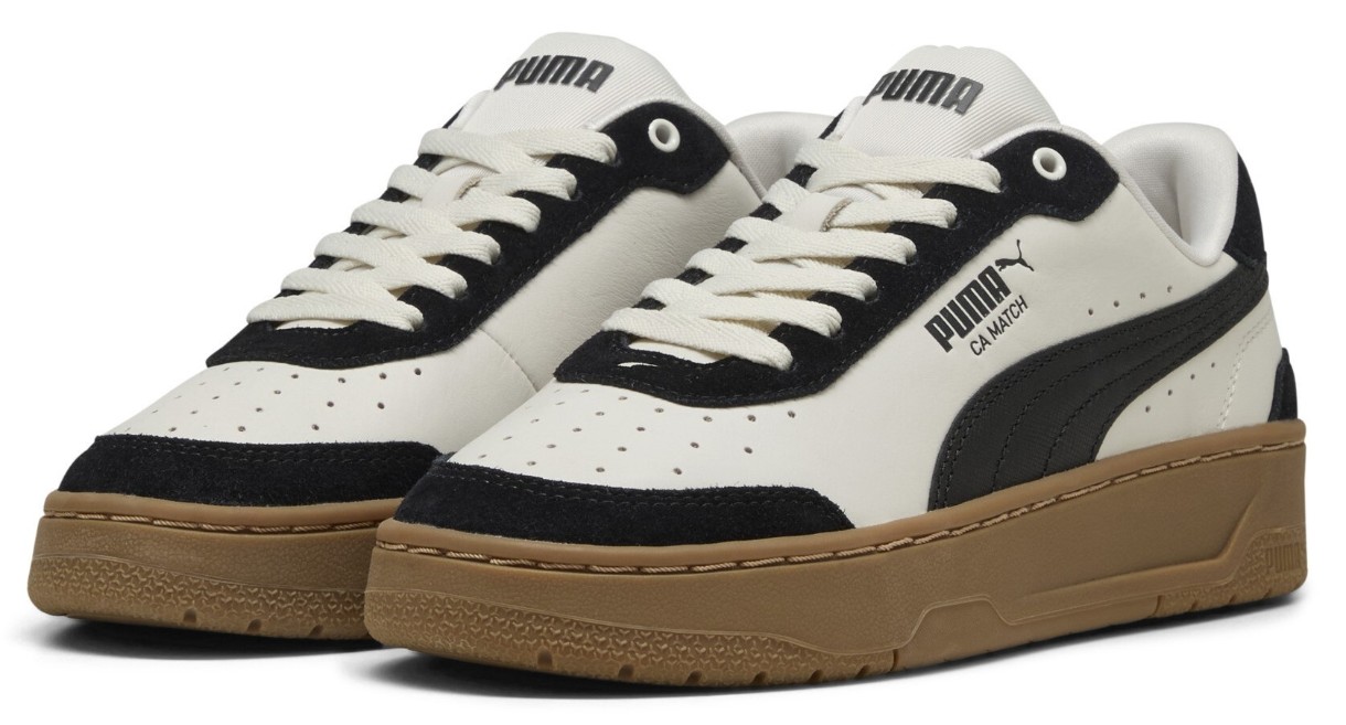 Кеды женские Puma Ca Match Quiet Lux Wns Vapor Gray/Puma Black/Gum, s.38.5