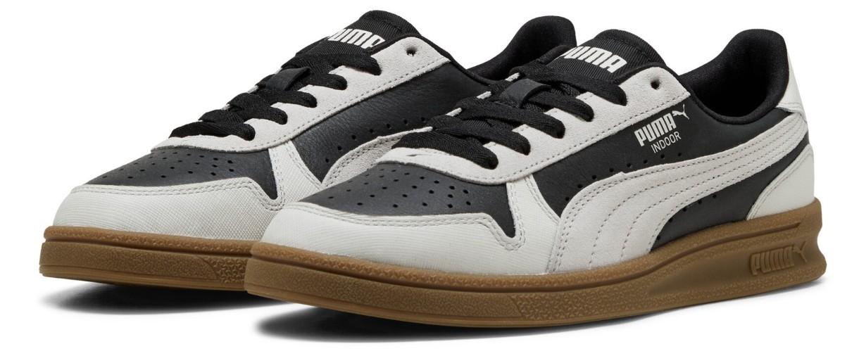 Кеды женские Puma Indoor Quiet Lux Wns Puma Black/Gum, s.38.5
