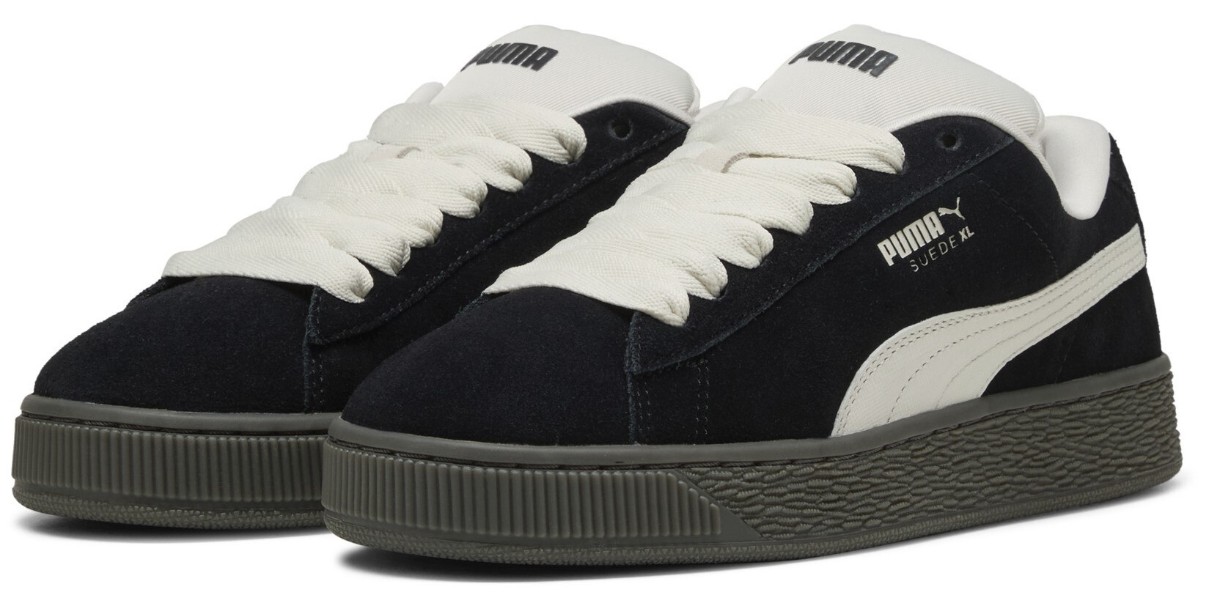 Кеды женские Puma Suede Xl Quiet Lux Wns Puma Black/Vapor Gray/Gum, s.39