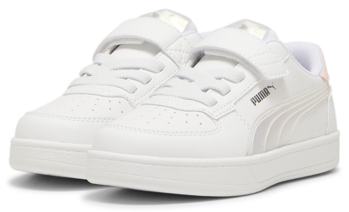 Ghete pentru copii Puma Caven 2.0 Holo 2.0 Ac+ Ps Puma White/Mauve Mist/Silver, s.34
