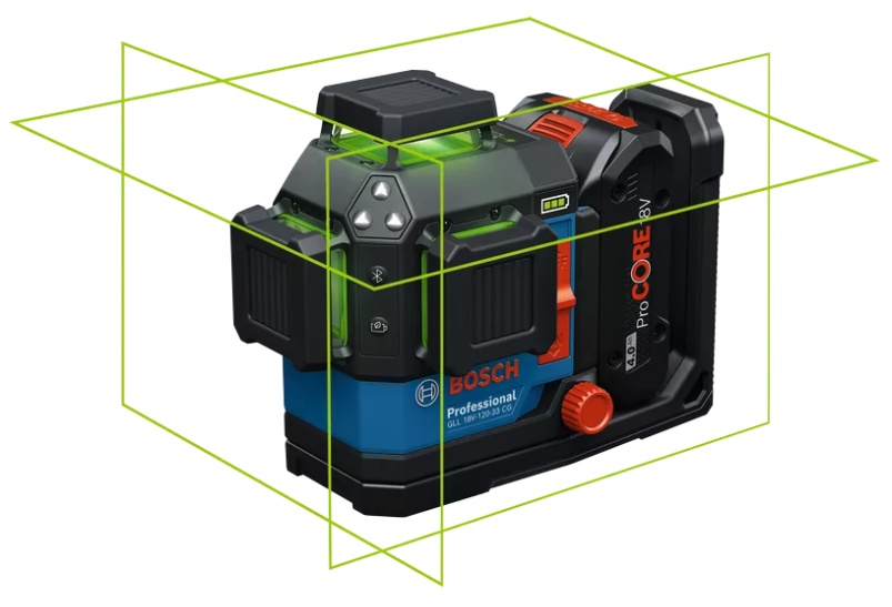 Nivela laser Bosch GLL 18V-120-33 CG (B0601065101)