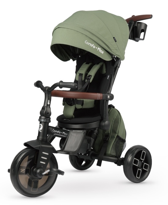 Bicicletă copii Qplay Comfo Max Olive Green