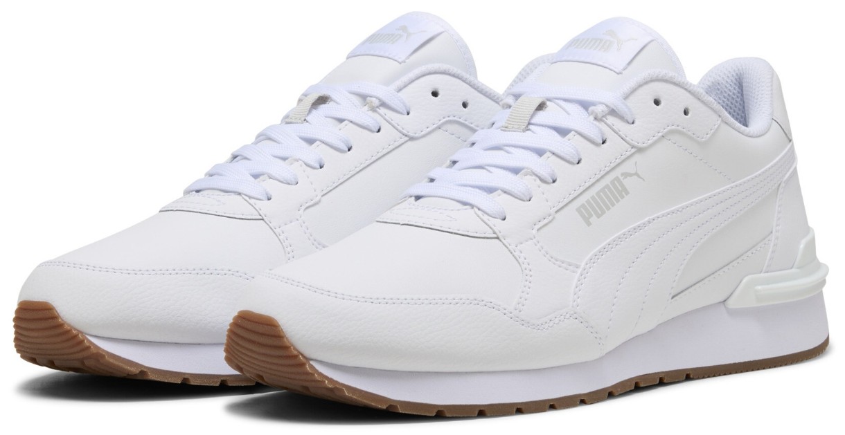 Adidași pentru bărbați Puma St Runner V4 L Puma White/Glacial Gray/Gum, s.44