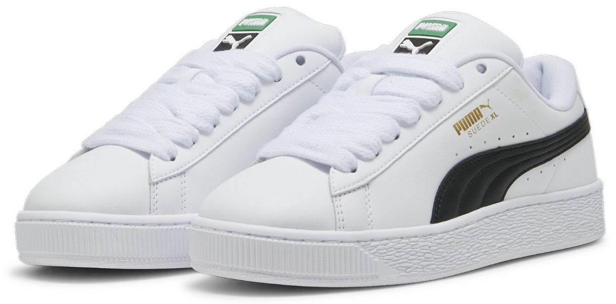 Ghete pentru bărbați Puma Suede Xl Lth Puma White/Black, s.46