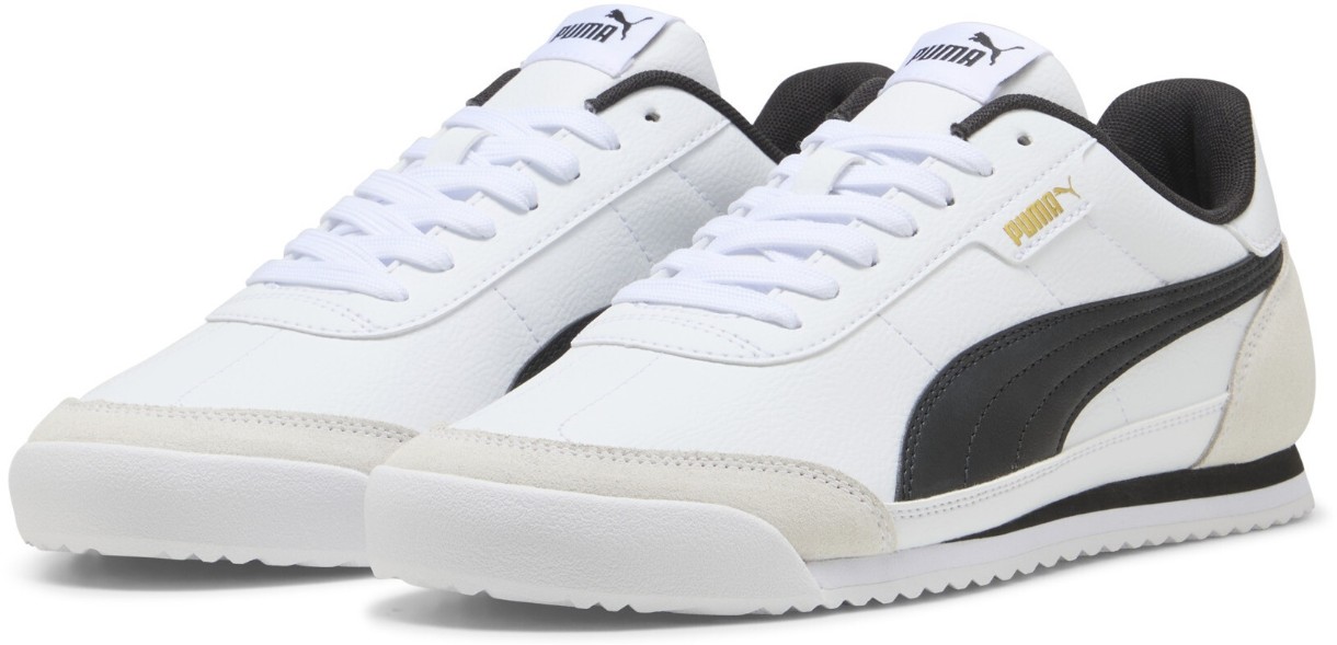 Adidași pentru bărbați Puma Turino Ii Og Puma White/Black/Vapor Gray/Gold, s.42