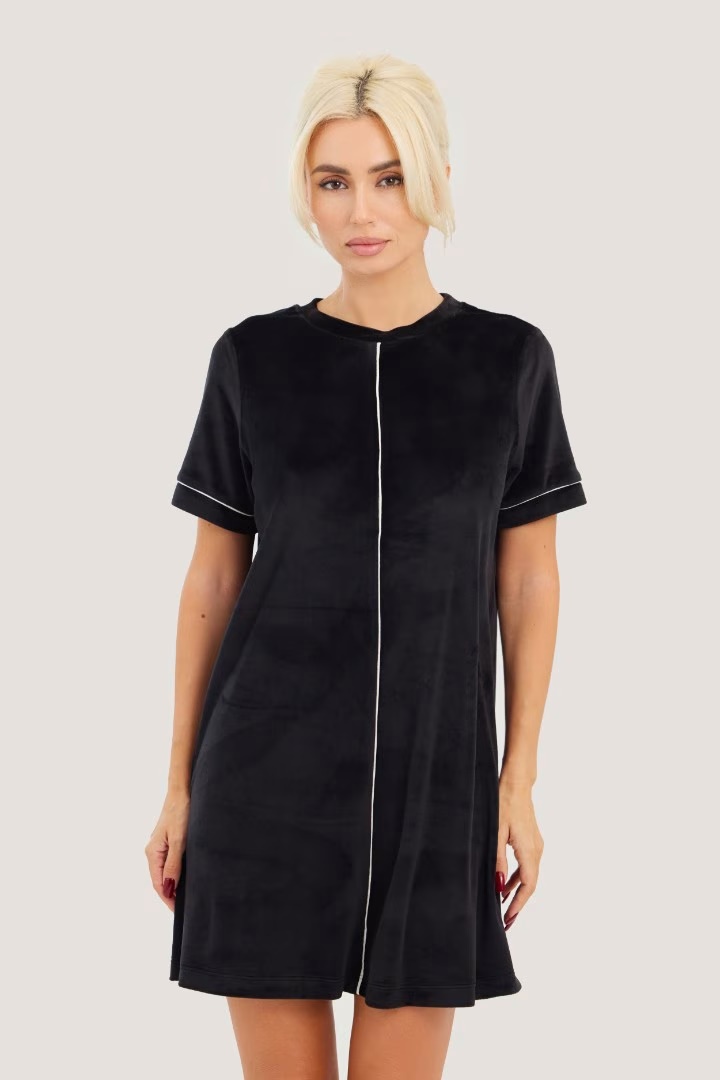 Camașa de noapte Ajoure TC4212 Black, s.M