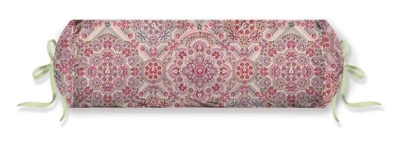 Pernă Pip Studio El Bordado Roll Cushion Pink (320931)