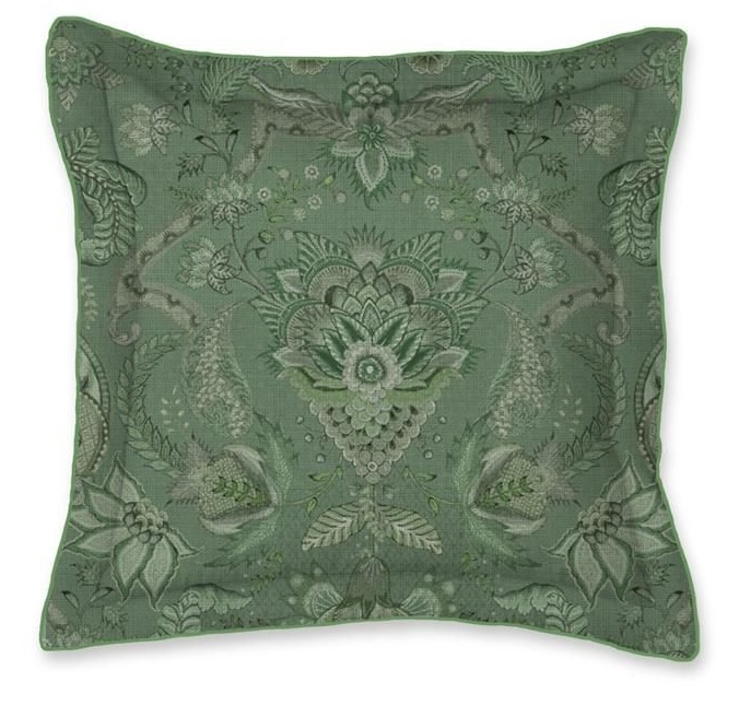 Perna decorativa Pip Studio Kyoto Nights Square Cushion Green (248509)
