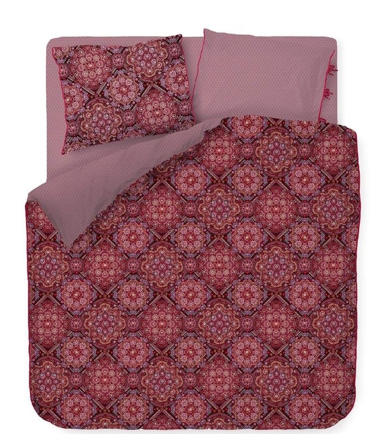Постельное бельё Pip Studio Mosaico Dark Red 260x200/220cm (278514)