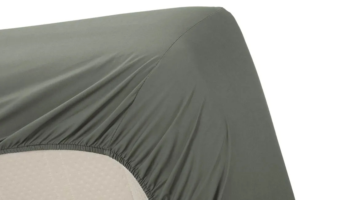 Cearşaf Ambiante Cotton Uni Green 90x200 (223157)