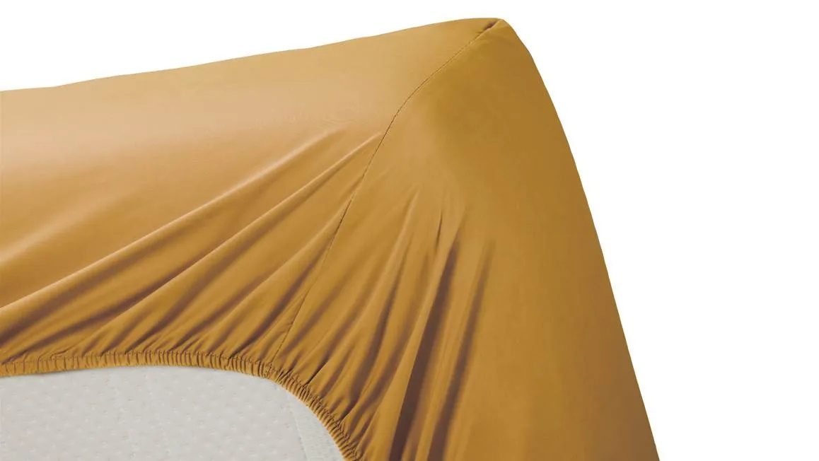 Простынь Ambiante Cotton Uni Ochre 200x200 (231455)