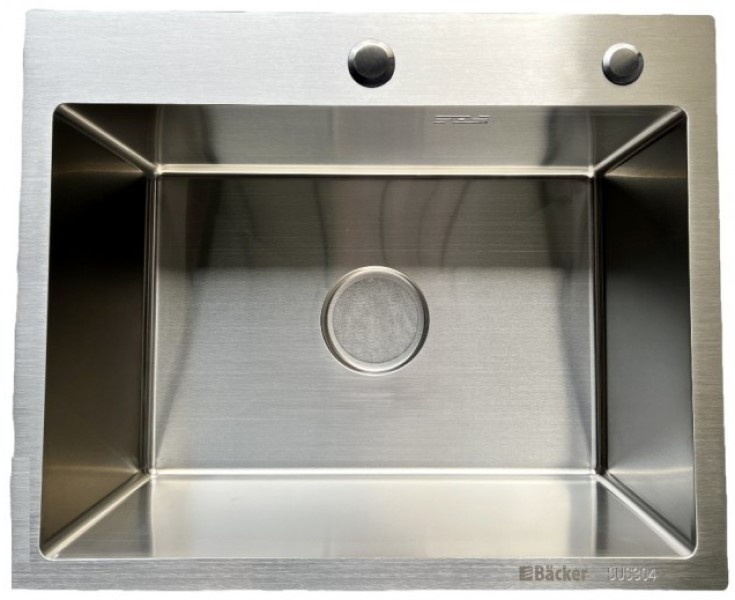 Chiuvetă de bucătărie Backer Simple 550-450J Inox