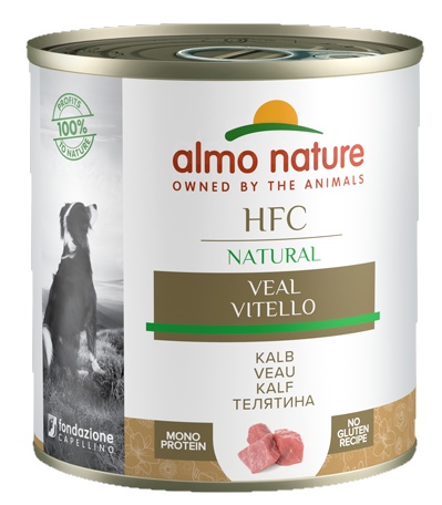 Влажный корм для собак Almo Nature HFC Natural Veal 290g