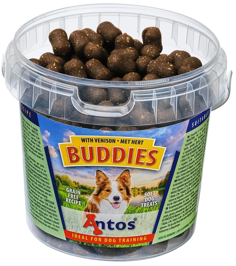 Лакомства для собак Antos Buddies Venison 400g (20580)