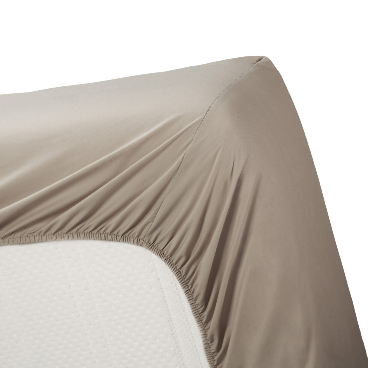 Простынь Ambiante Cotton Uni Taupe 200x200 (181986)