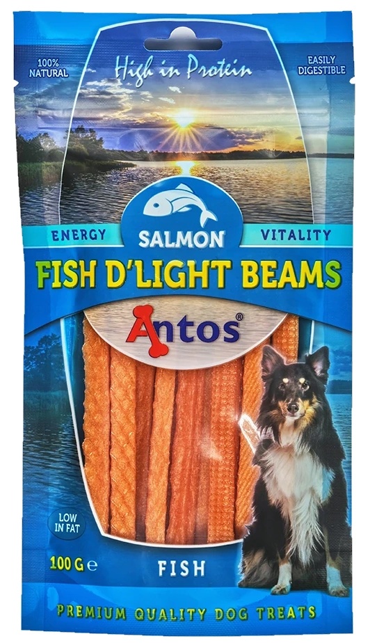 Snackuri pentru câini Antos Fish D'light Beams 100g (20697)