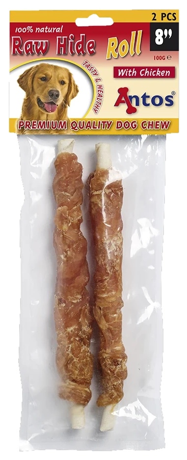 Лакомства для собак Antos Raw Hide Roll Chicken (10827)