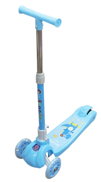 Самокат China F008 Blue