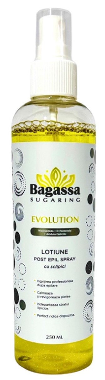 Lotiune după epilare Bagassa Evolution Glitter 250ml