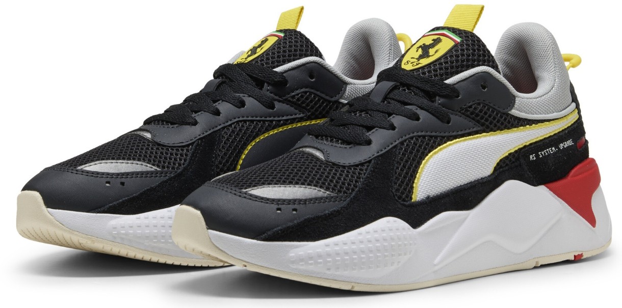 Adidași pentru bărbați Puma Ferrari Rs-X Puma Black/Flat Dark Gray, s.44.5
