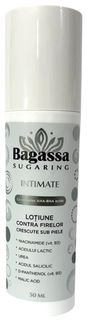 Лосьон от вросших волос Bagassa Intimate AHA-BHA Acids 50ml