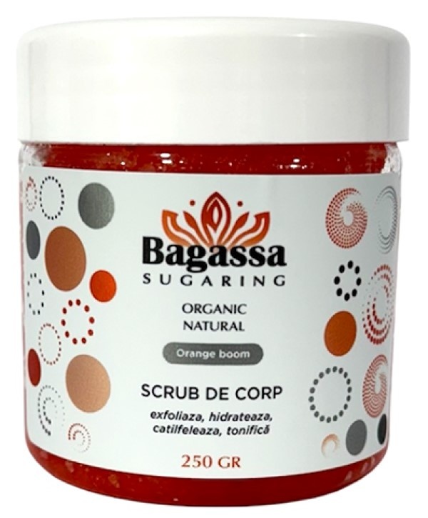 Скраб для тела Bagassa Orange Boom 250g