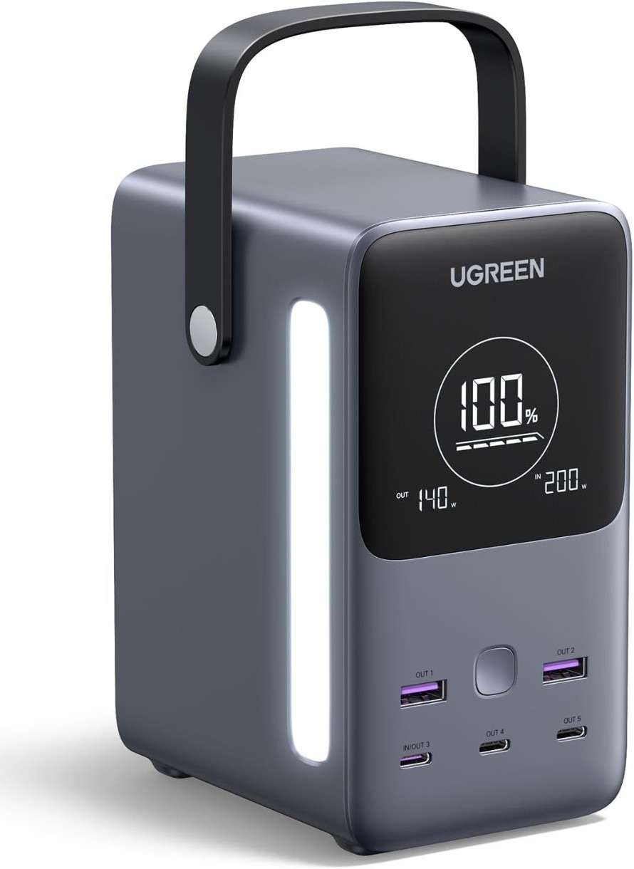 Acumulator extern Ugreen Two-way 48000mAh 300W Grey (25286)
