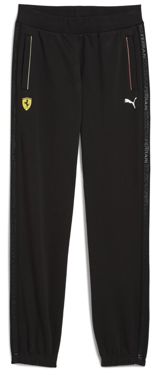 Pantaloni spotivi pentru bărbați Puma Ferrari Race Sweatpants Puma Black, s.XL