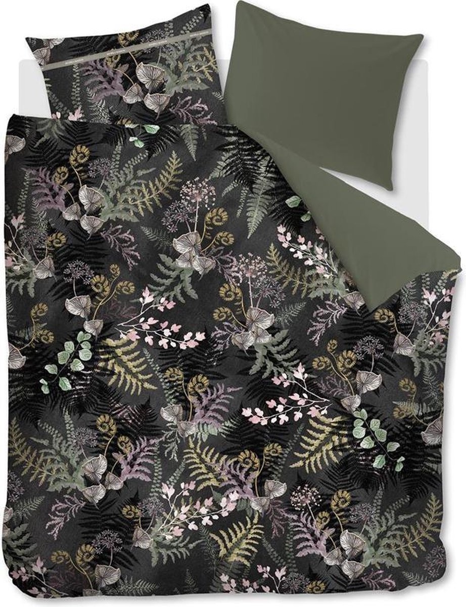 Постельное бельё Riviera Maison Fern Forest Black 260x200/220cm (228964)