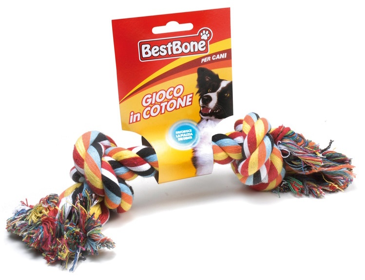 Игрушка для собак Record Cotton Bone coloured Large 25cm (6402)
