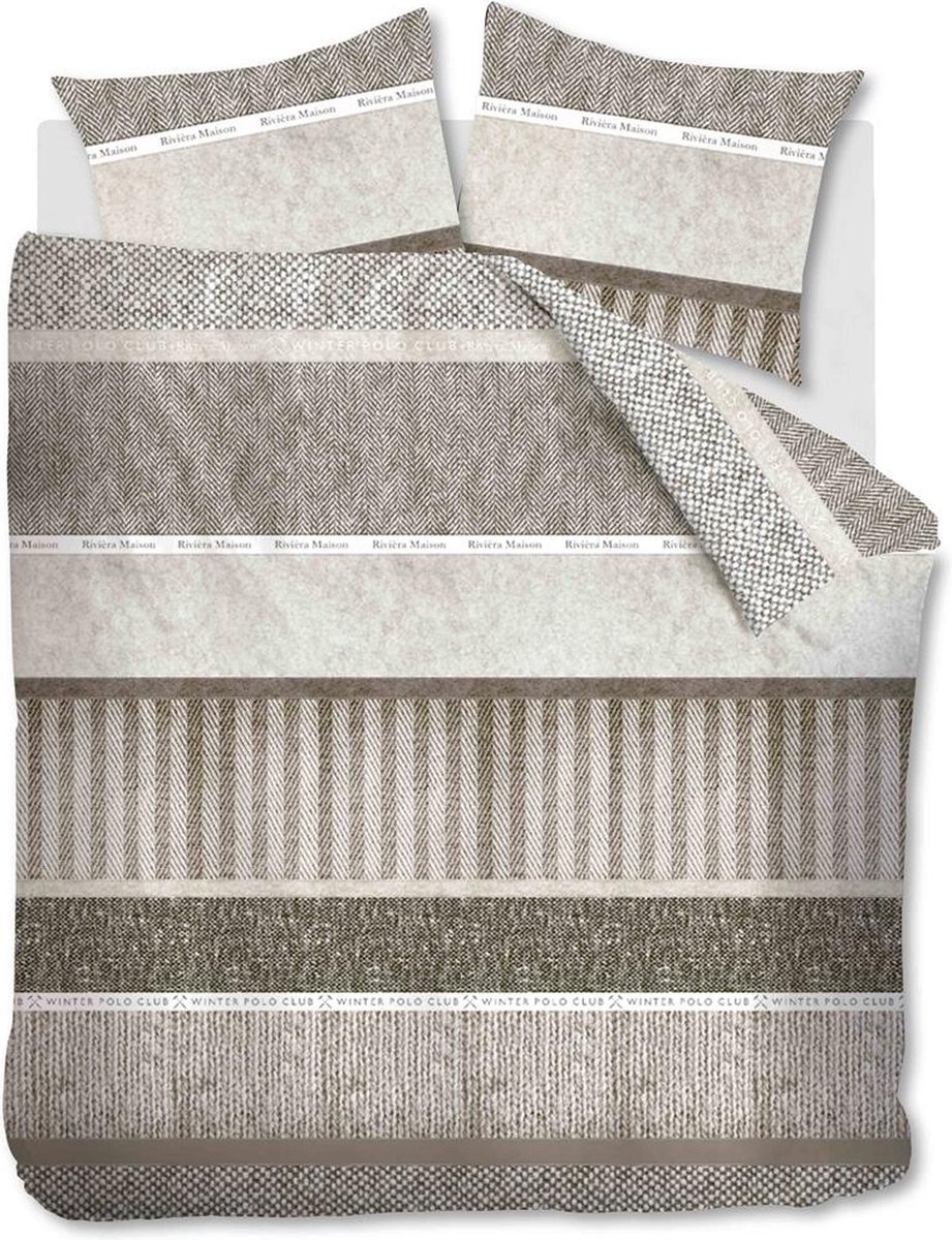Постельное бельё Riviera Maison Winterclub Taupe 200х200/220cm (151069)