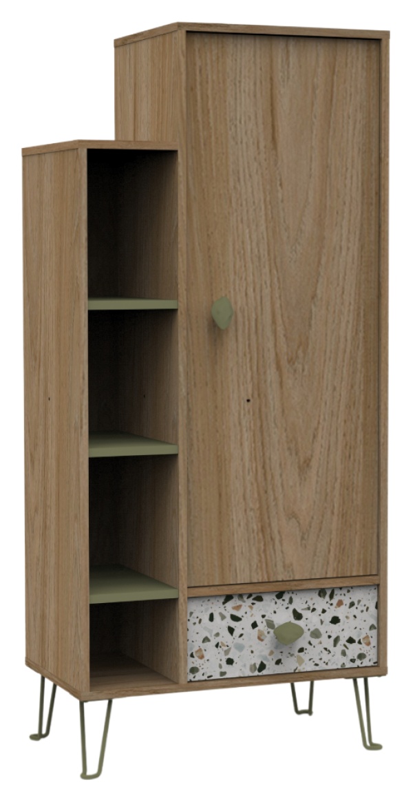 Dulap Pentru Carti Dogtas Greta 3200395781 71.4x42x159.1